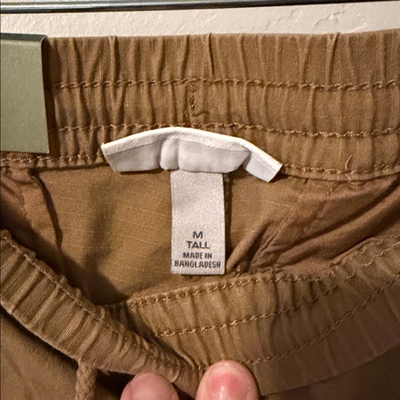 Goodfellow & Co Men’s Tan Cargo Joggers size Medium Long - Picture 3 of 4